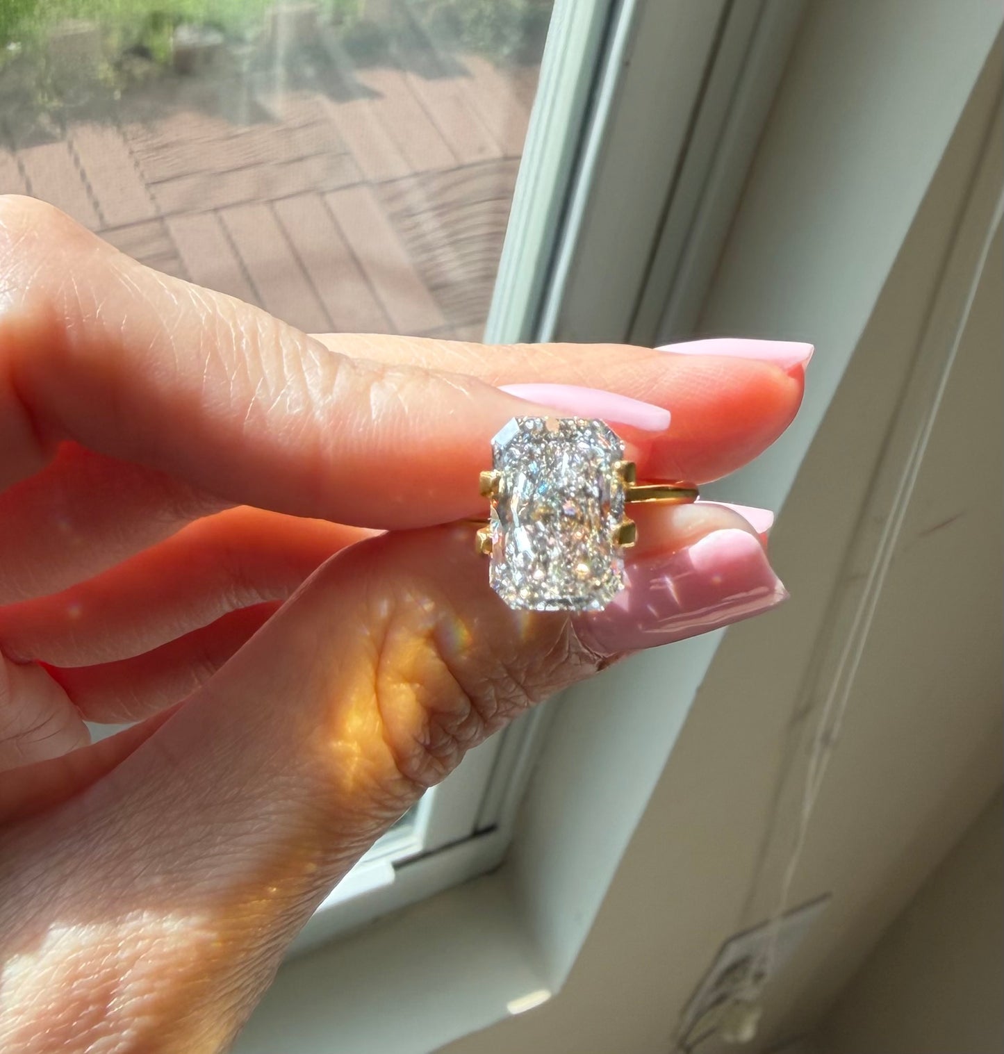 5.07 CT Radiant Cut Lab-Grown Diamond | G VVS2 | IGI Certified