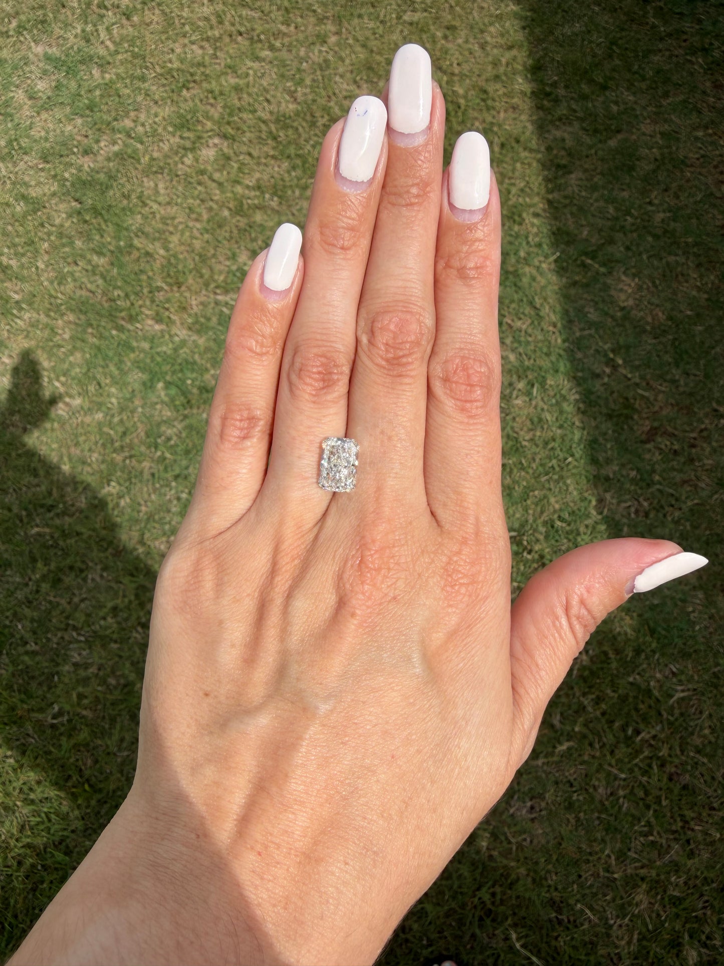 4.01 ct Radiant Cut Lab-Grown Diamond (IGI Certified)