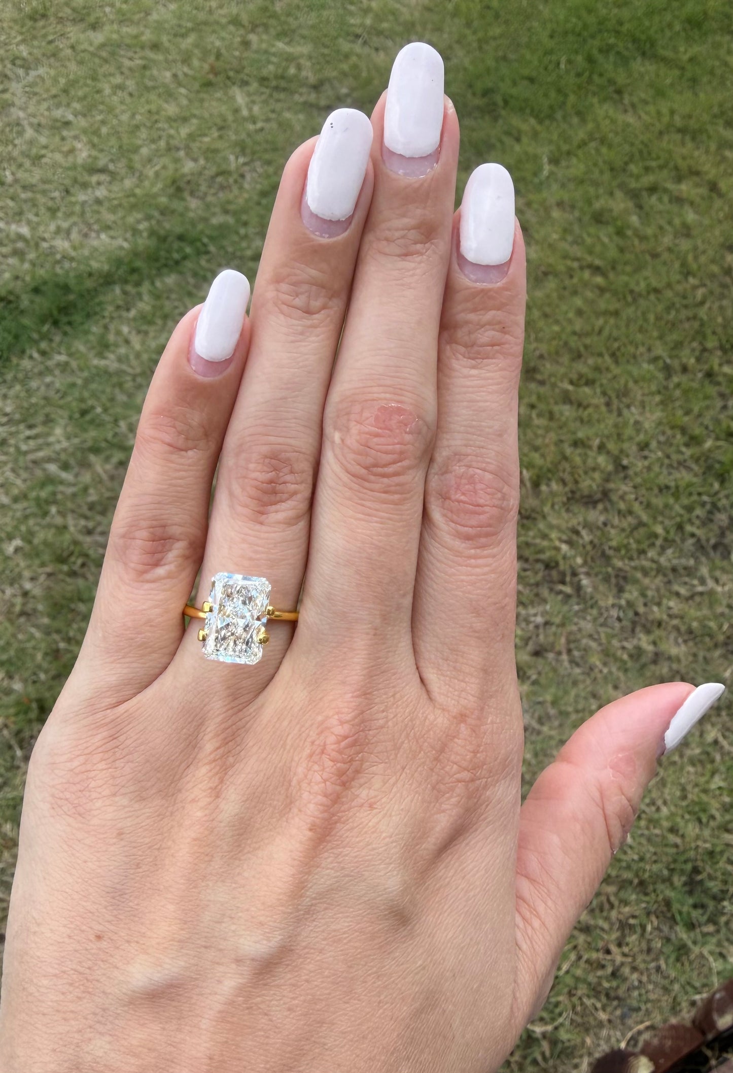 5.02 Carat Radiant Cut Lab-Grown Diamond | G Color | VVS2 Clarity | IGI Certified