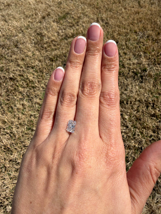 1.93 Carat Radiant Cut Lab Grown Diamond | E VS1 | IGI Certified