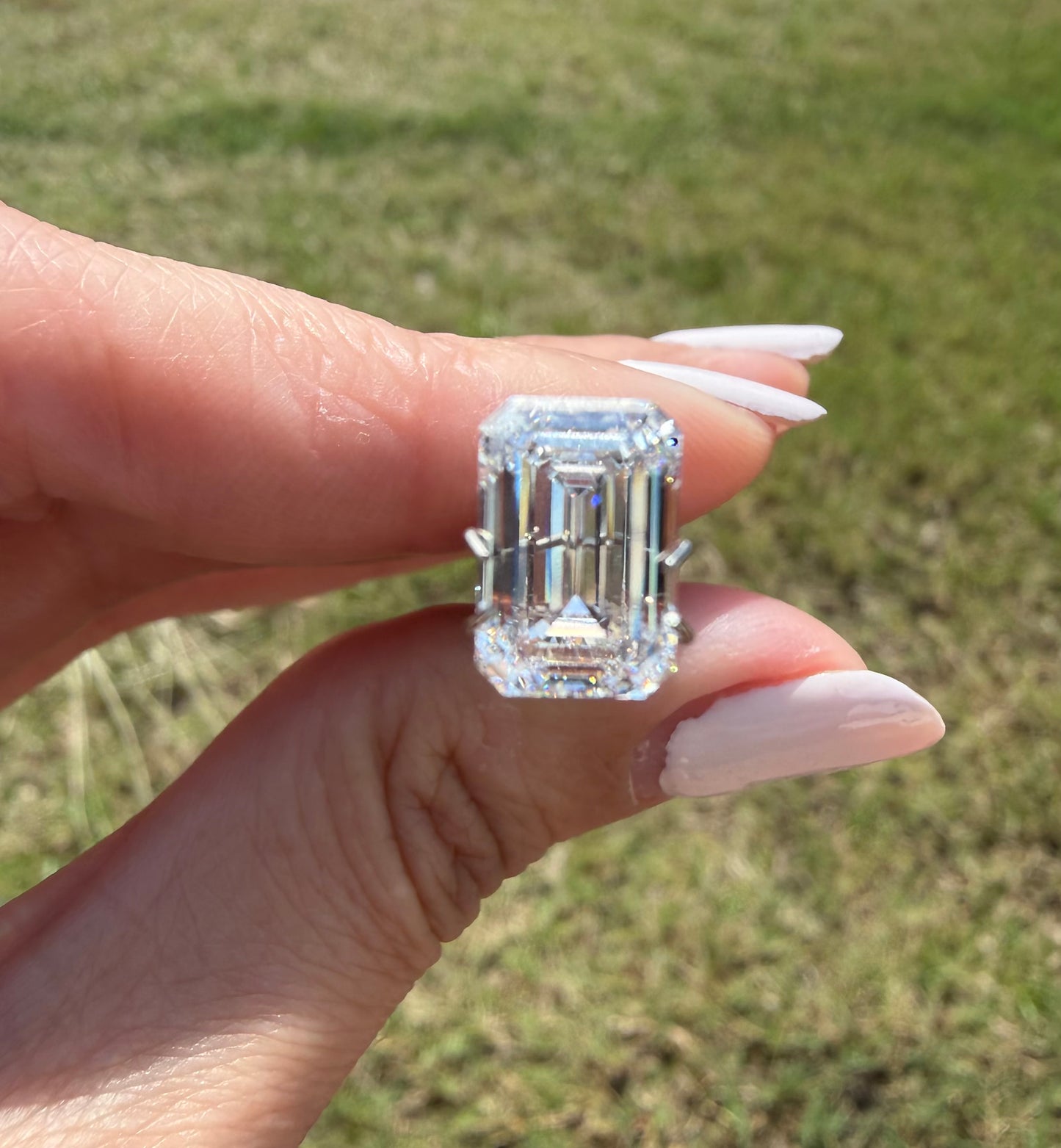 3.19 Carat Emerald Cut Lab-Grown Diamond | E Color | VS1 Clarity | IGI Certified