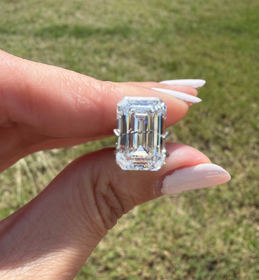 3.19 Carat Emerald Cut Lab-Grown Diamond | E Color | VS1 Clarity | IGI Certified
