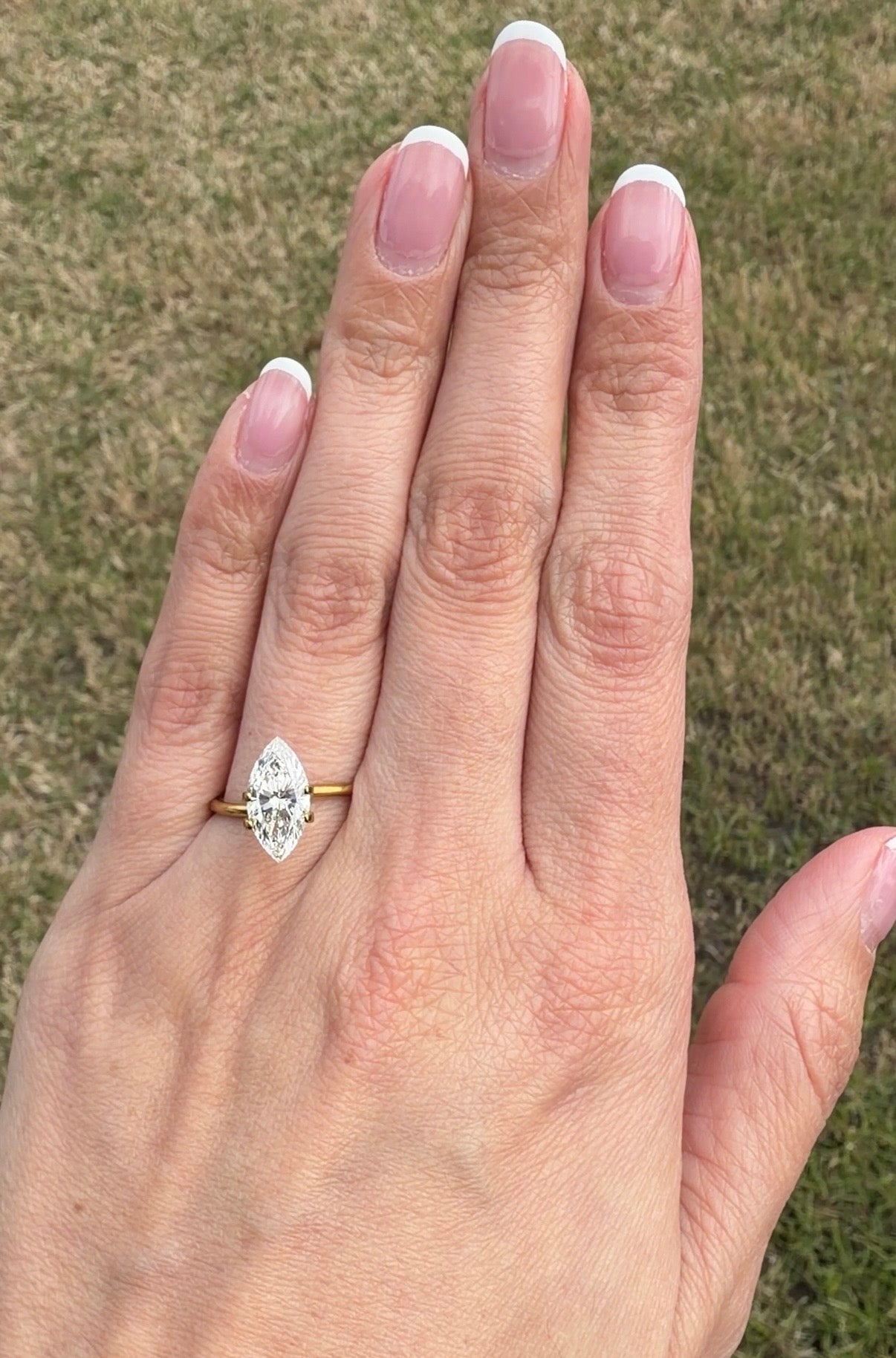 2.05 Carat Marquise Cut Lab Grown Diamond | G VVS2 | IGI Certified